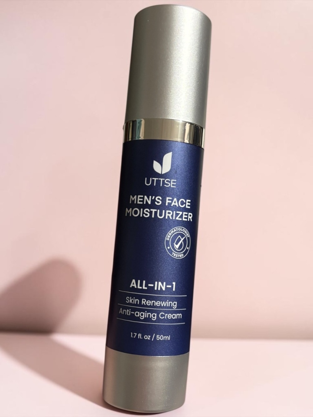 NEW! UTTSE 6-in-1 Face Cream for Men: Anti Aging & Wrinkle Cream for Men 1.7 oz.